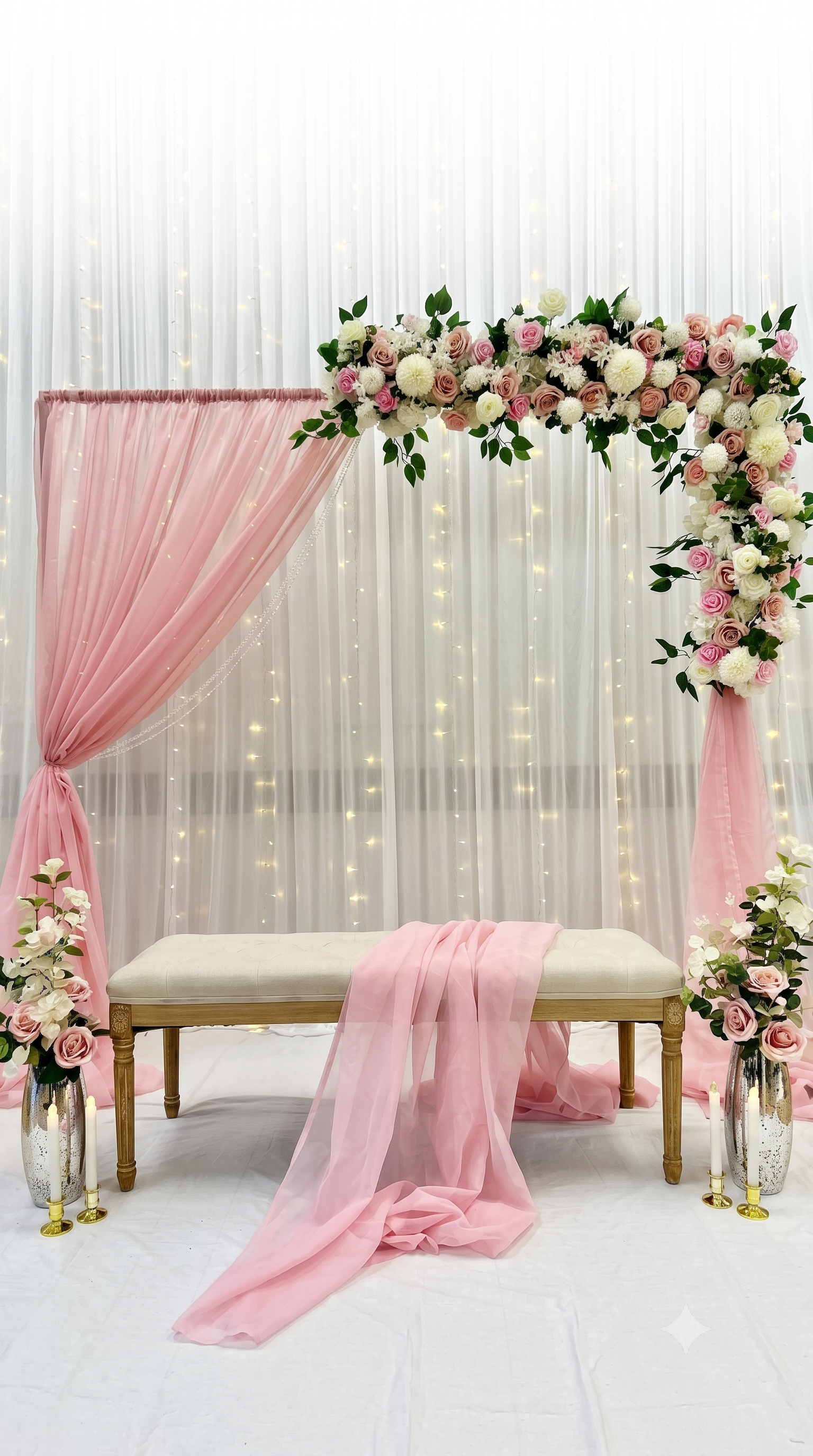 Engagement Decor inspiration for luxury Nepali weddings